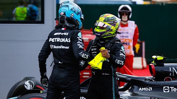 George Russell - Lewis Hamilton - Mercedes